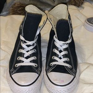 High top black converse